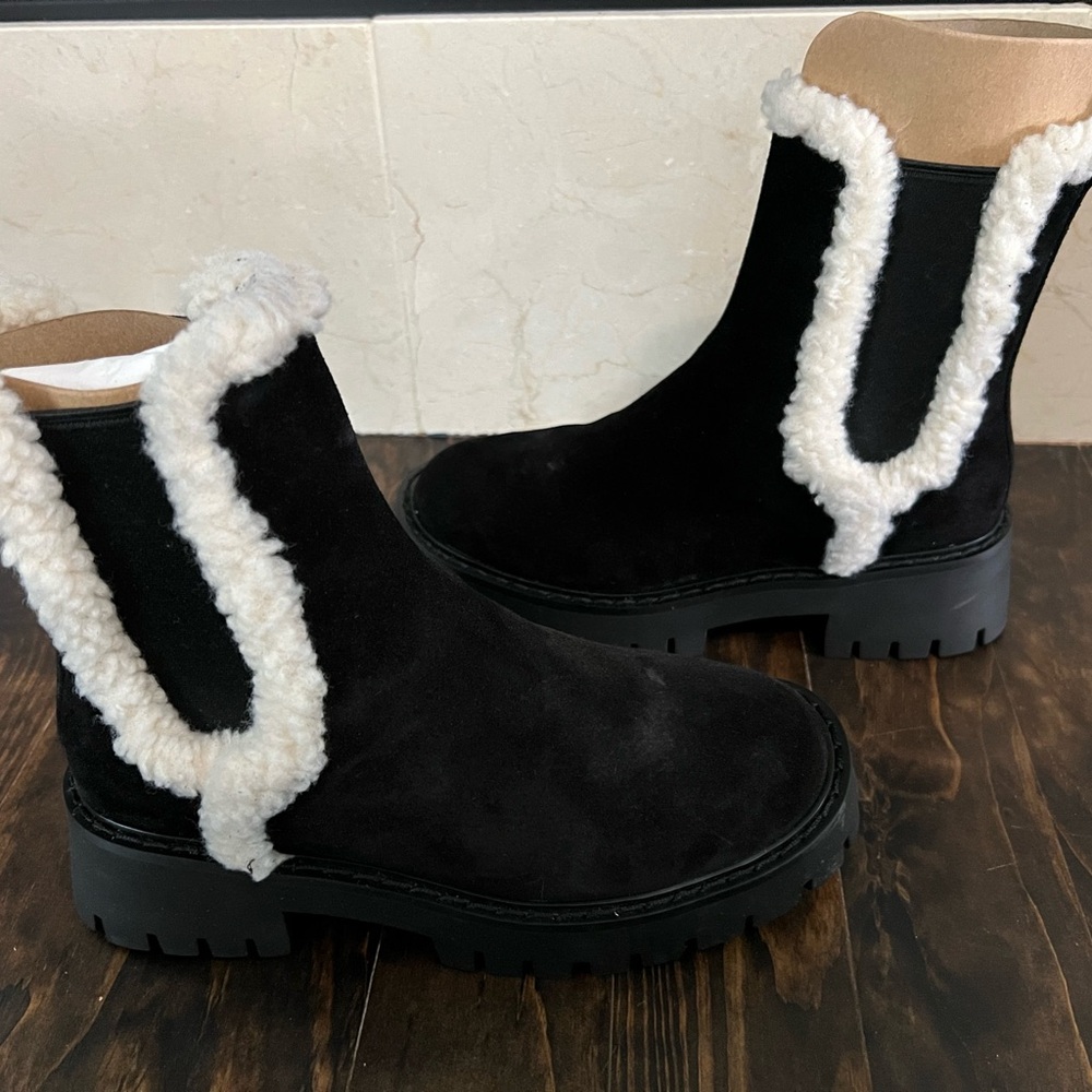 Michael Kors Asher Flat Black Boots